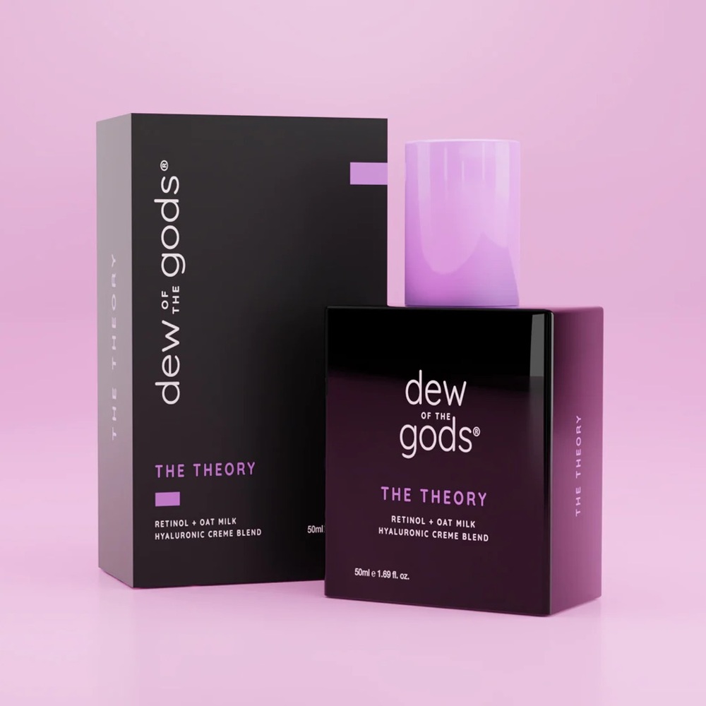 NIB Dew of the Gods The Theory Retinol Creme Blend